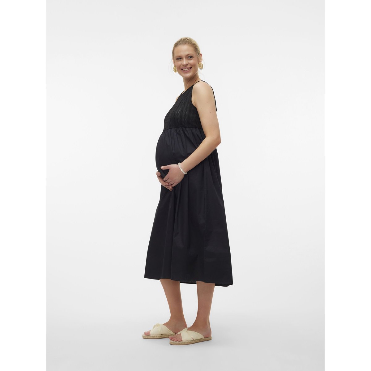 Robe noire - black, VERO MODA