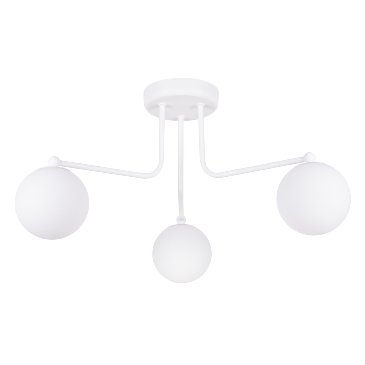 Lustre Acier Blanc G9 3 Astral blanc, EDEN
