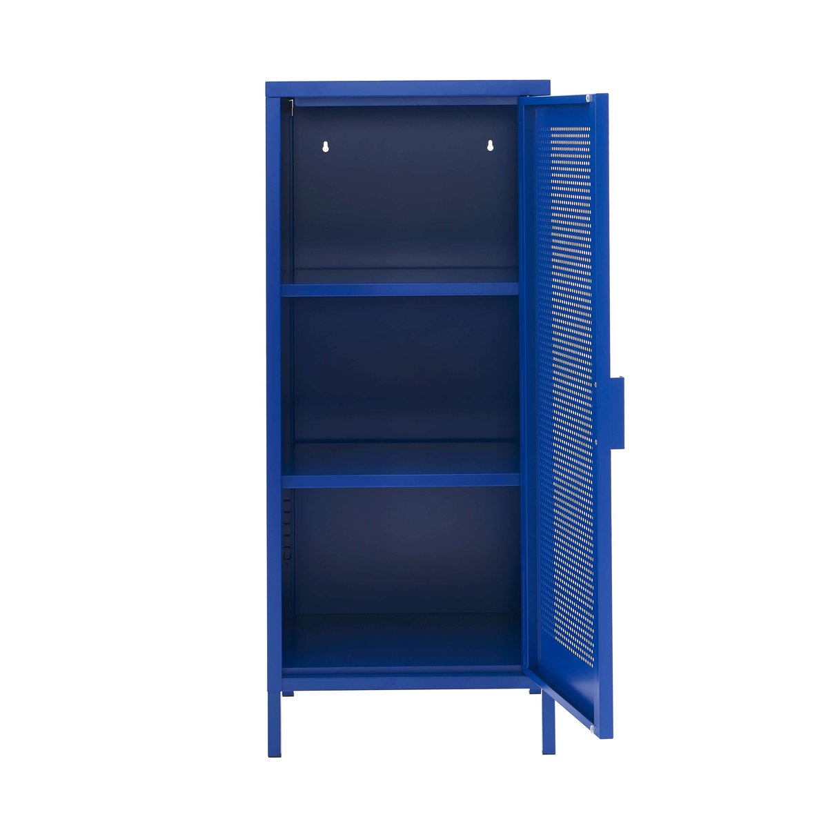 Caisson de bureau en acier bleu électrique, PANTONE