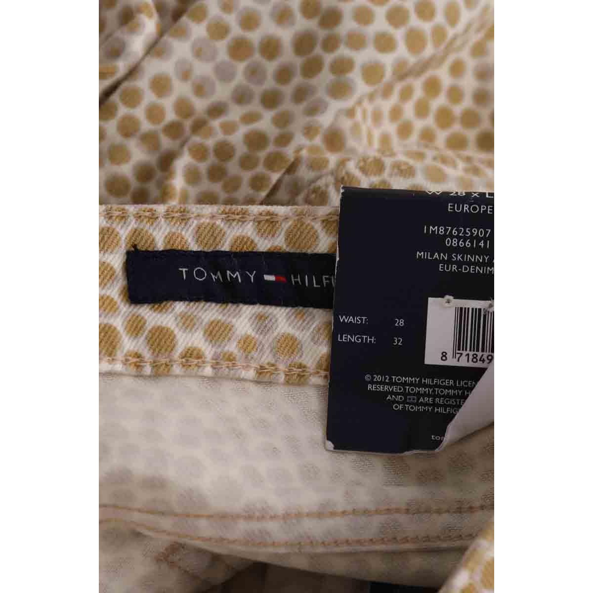 Jean slim - Très Bon État beige, TOMMY HILFIGER