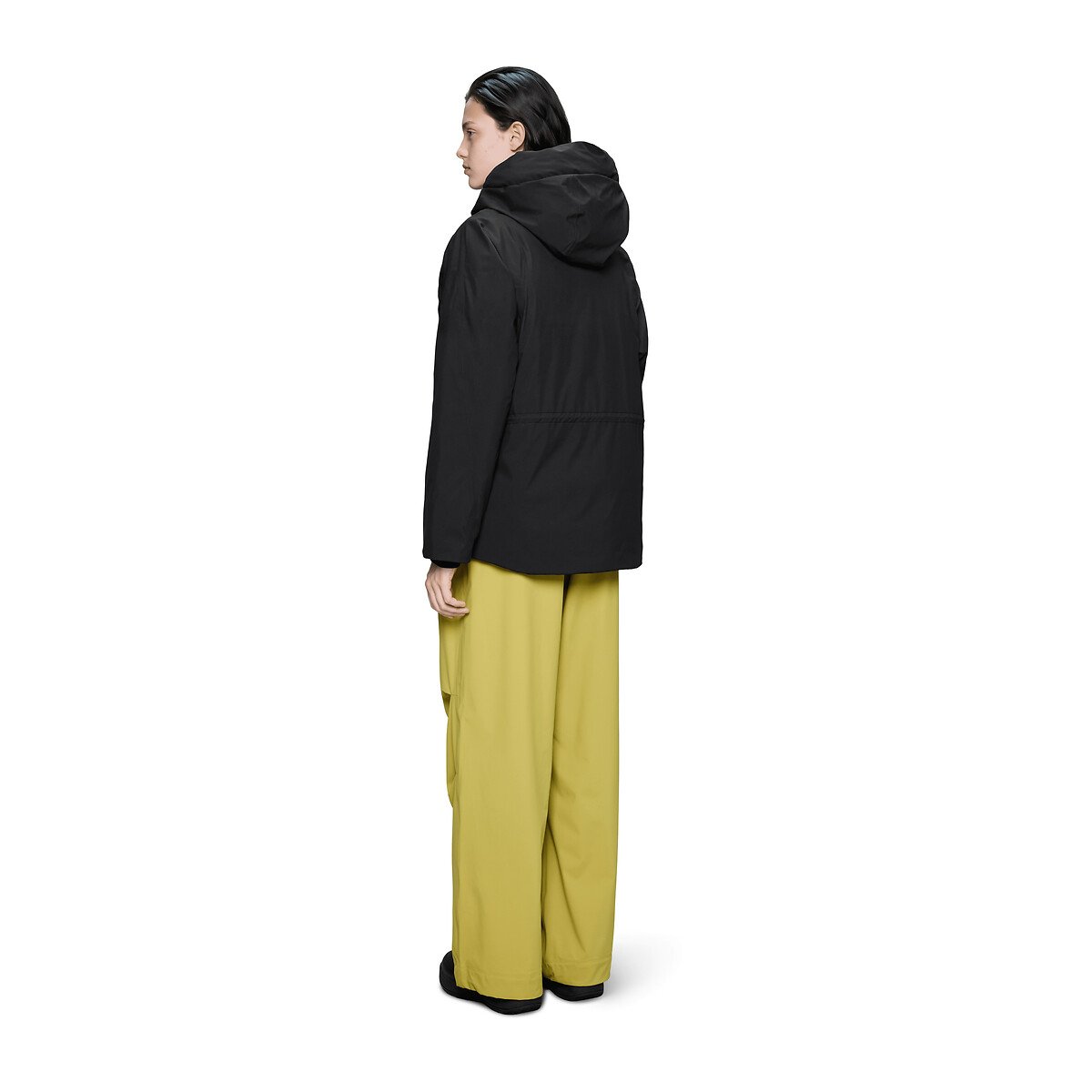 Veste doudoune à capuche, SARNA PUFFER noir, RAINS