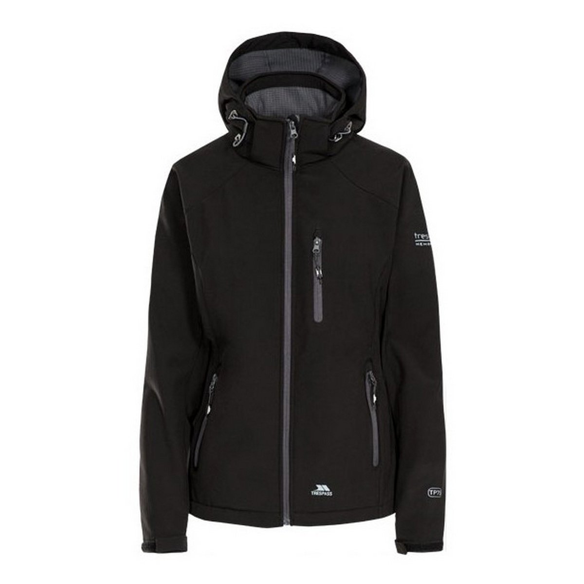 Veste Softshell Bela noir, TRESPASS
