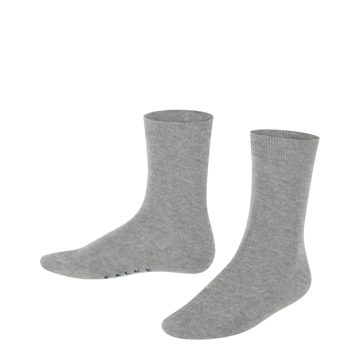 Chaussettes Cotton Finesse gris, FALKE