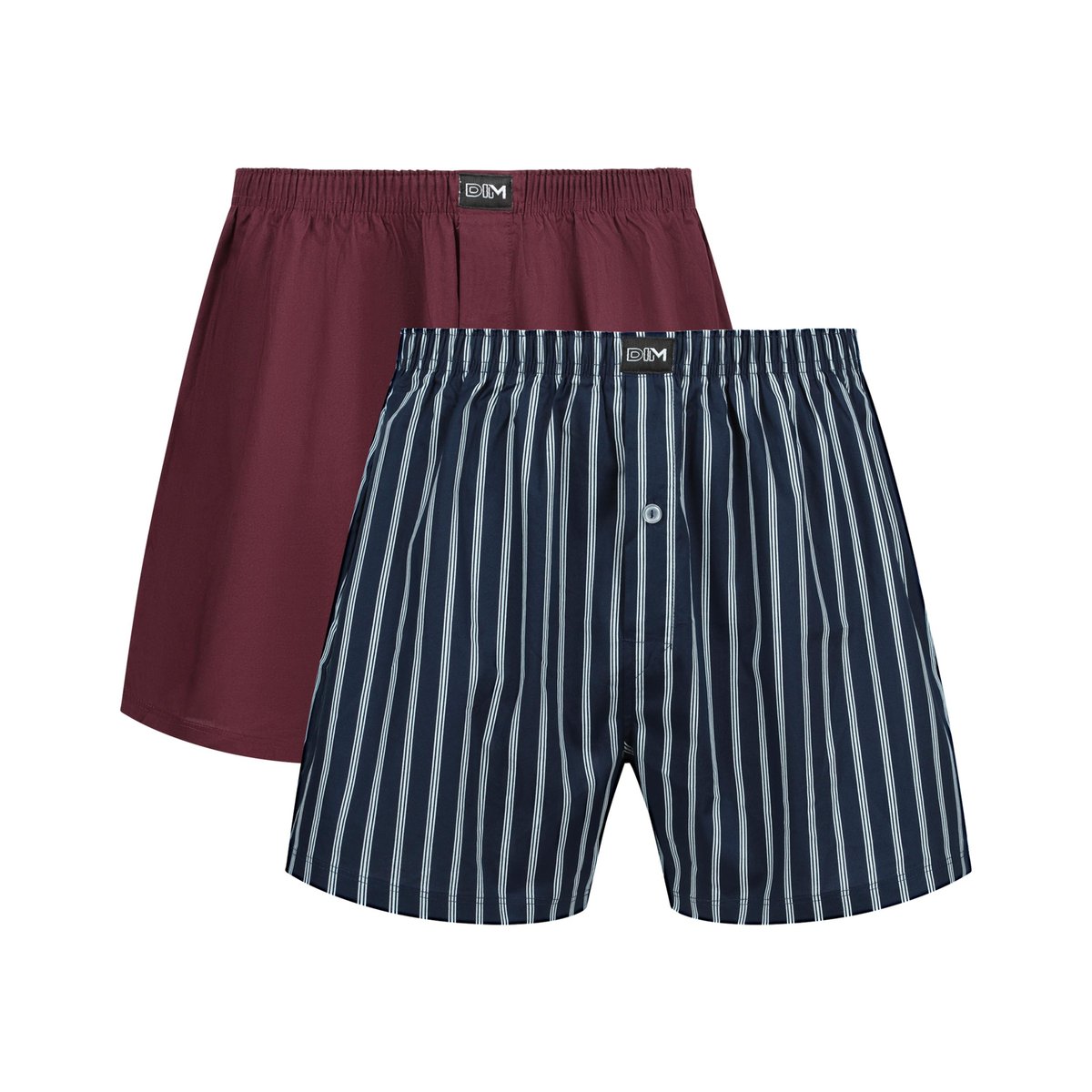 Lot de 2 Boxers loose bleu marine, DIM