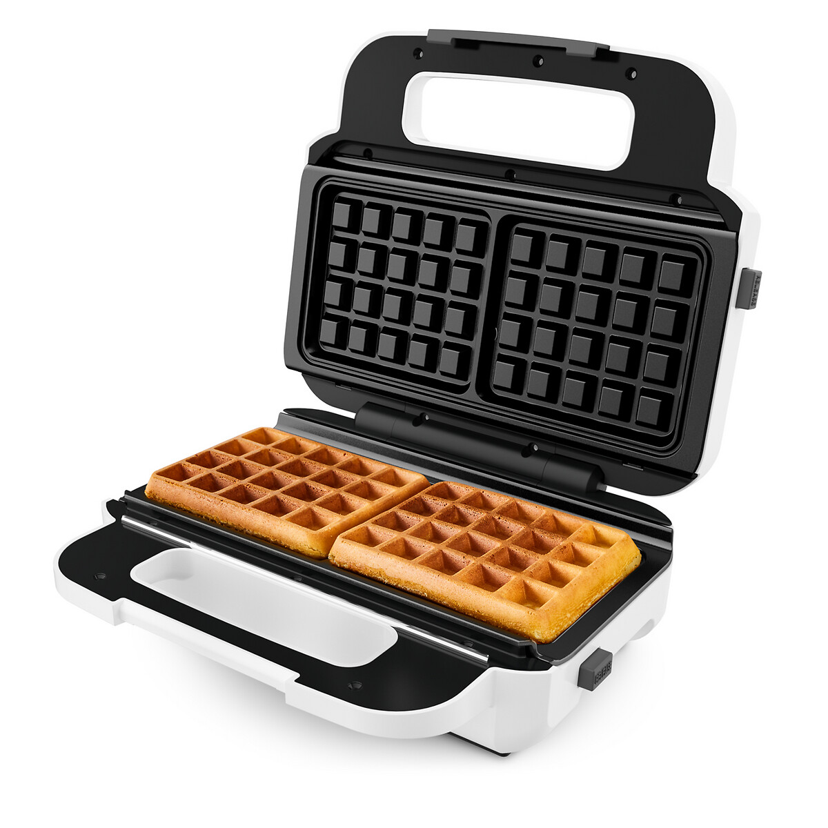 Gaufrier croques monsieur Snack XL SW701110 blanc/gris, TEFAL