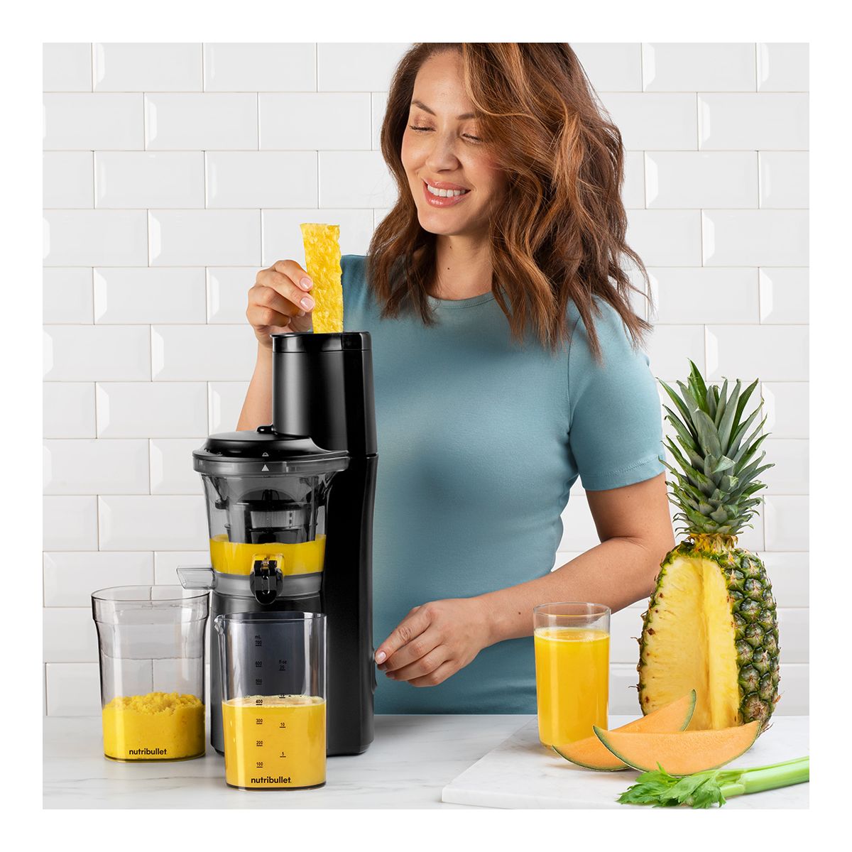 Extracteur de jus NBJ500 couleur unique, NUTRIBULLET