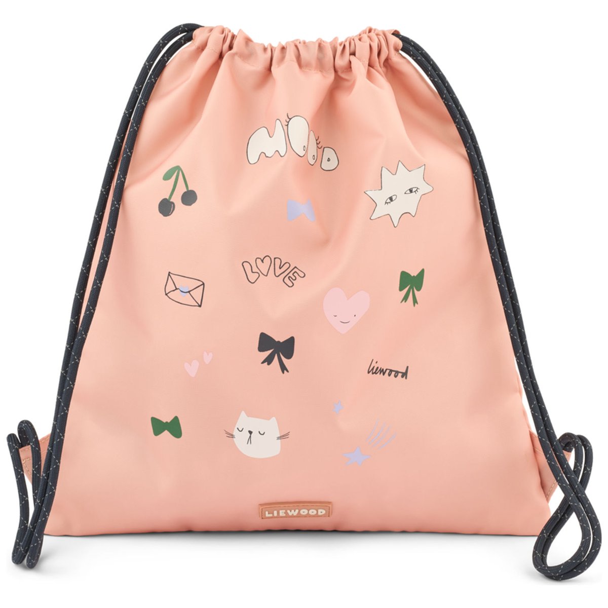 Sac de sport Danella rose, blanc, vert, LIEWOOD