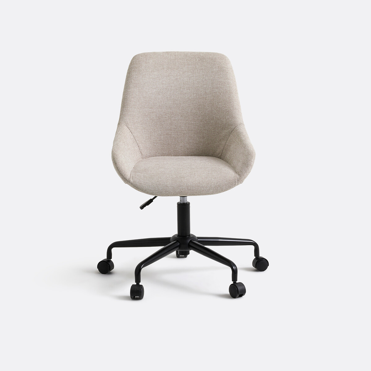 Silla de oficina con ruedas, Asting crudo, LA REDOUTE INTERIEURS