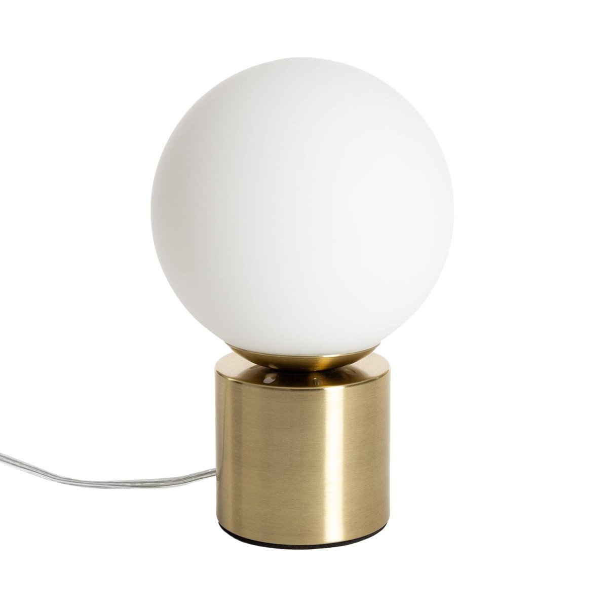 Lampe à poser métal et verre H 25cm NINO or, SWEEEK