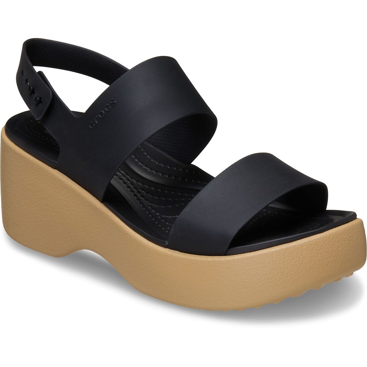 Sandales compensées Brooklyn Sky noir, CROCS