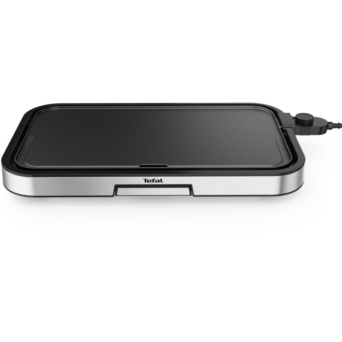 Plancha électrique GIANT XL CB631D10 gris à poser, 55x30.4 cm noir, TEFAL