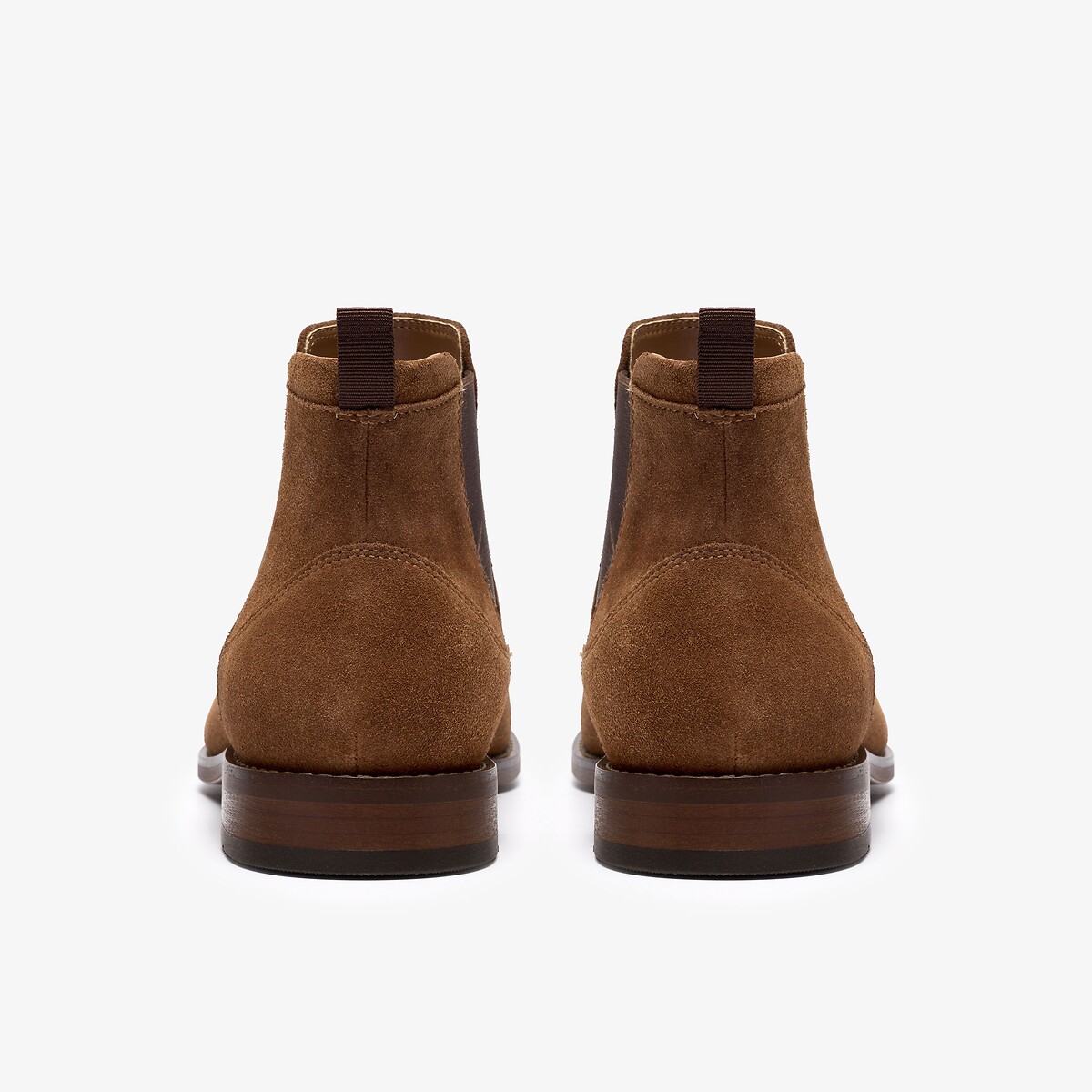 Bottines chelsea en cuir suède, BOWBURN TOP camel, CLARKS