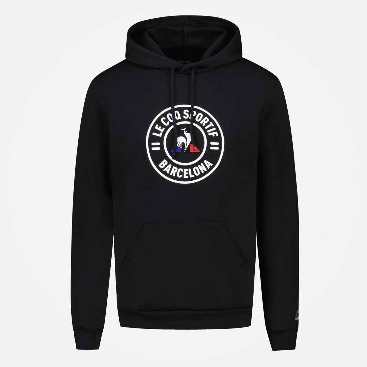Sweat à capuche Unisexe City noir, LE COQ SPORTIF