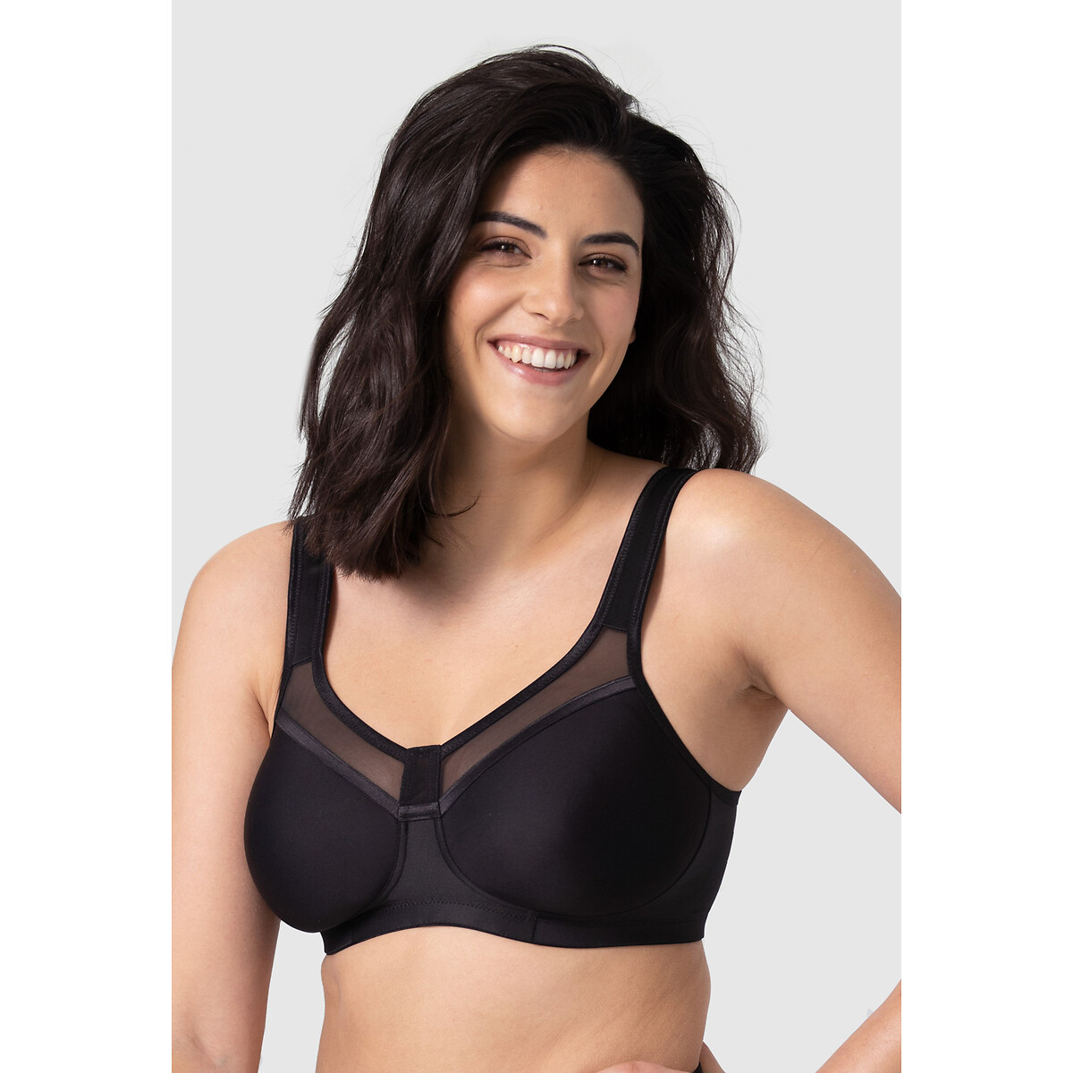 Soutien-gorge sans armatures Sweet Senses noir, MISS MARY OF SWEDEN