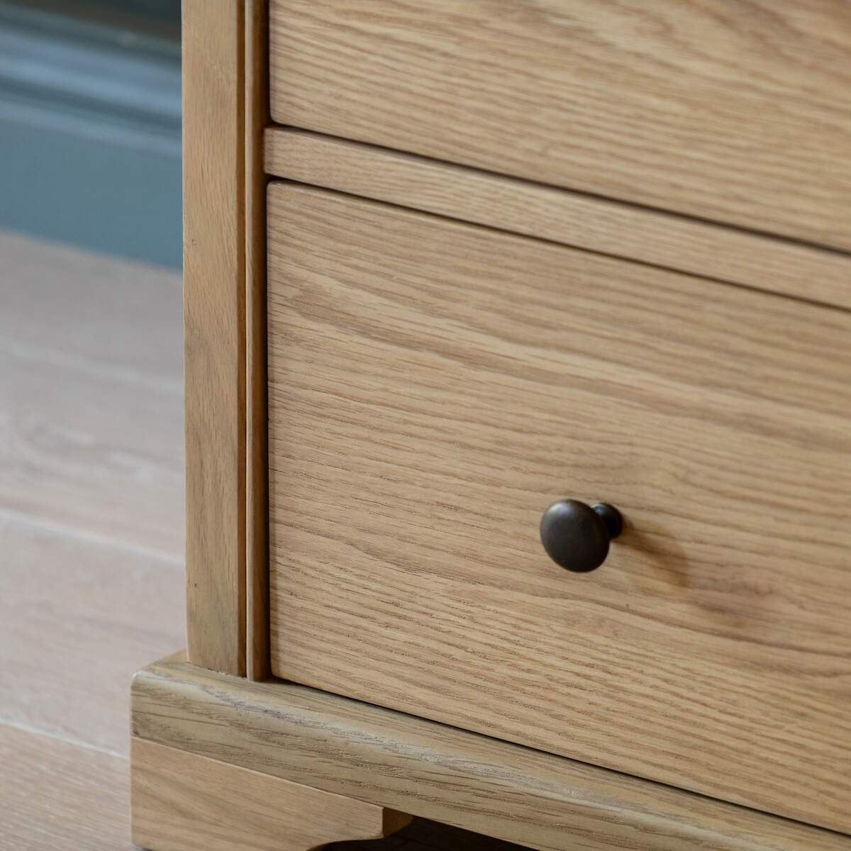 Harriet Oak 3 Drawer Chest light oak wood, SO'HOME