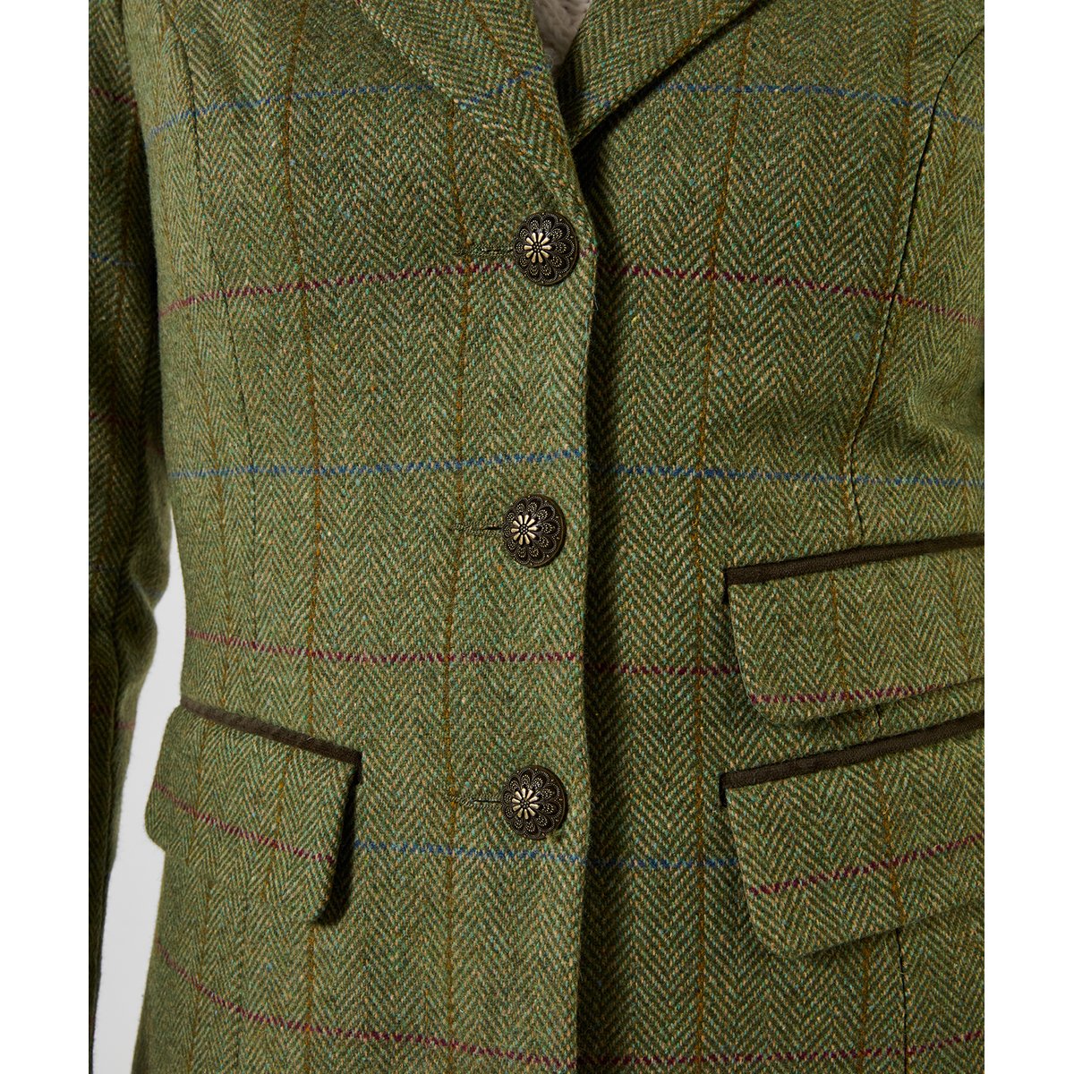 Veste Longue Tradition Pippa vert, JOE BROWNS