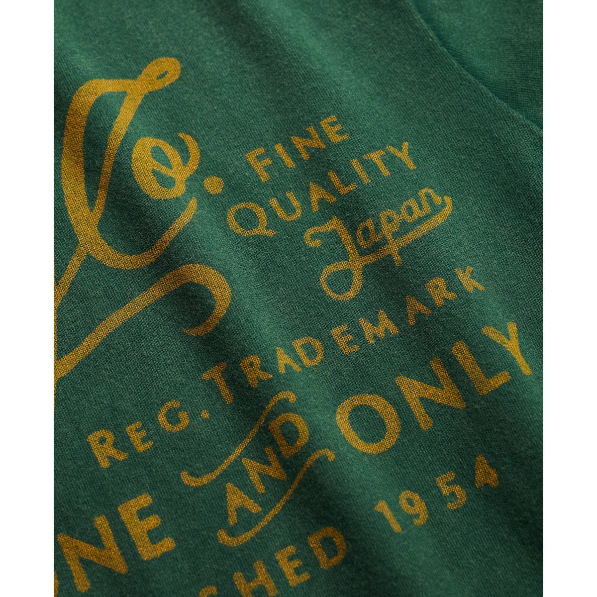 T-shirt Industry Worker Coupe Décontractée vert émail, SUPERDRY