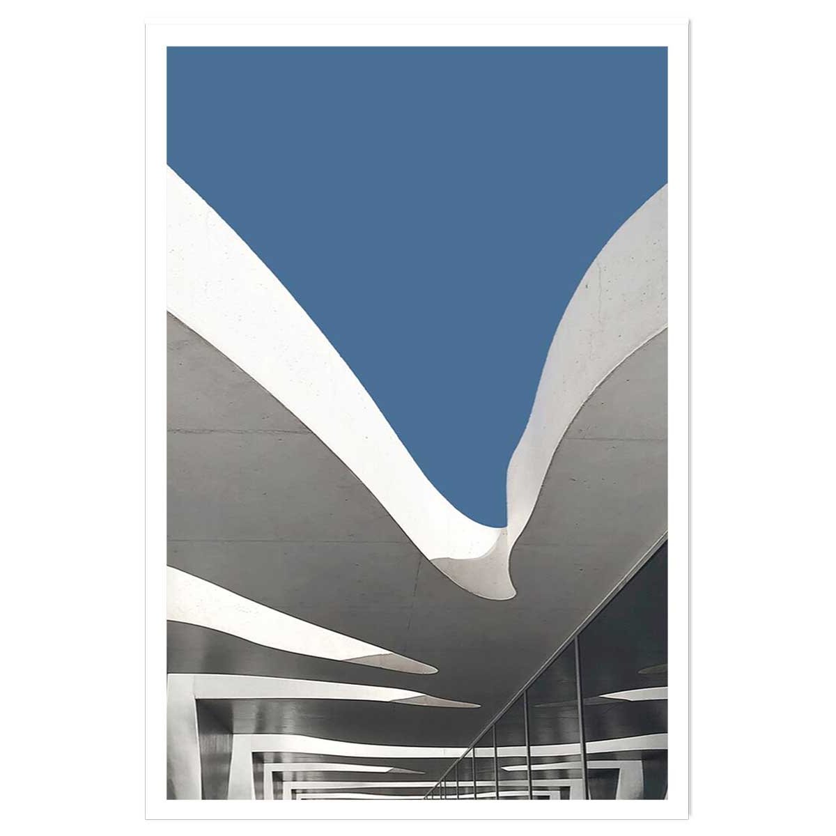 Affiche architecture urbaine affiche seule, HEXOA