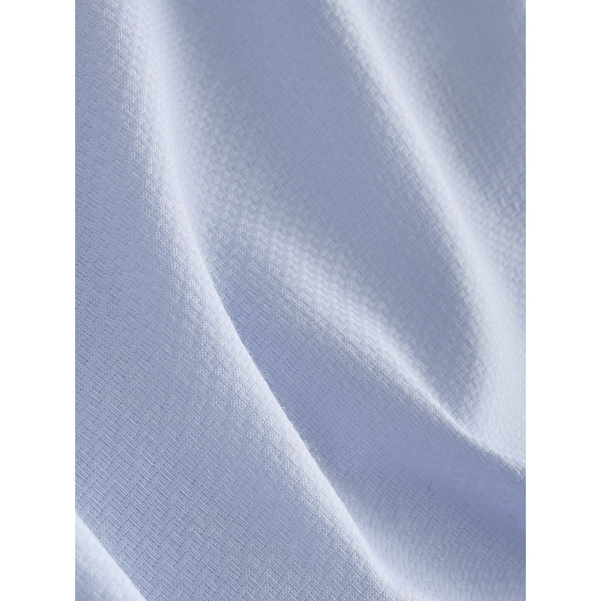 Chemise habillée texturée en coton bleu clair, NEXT