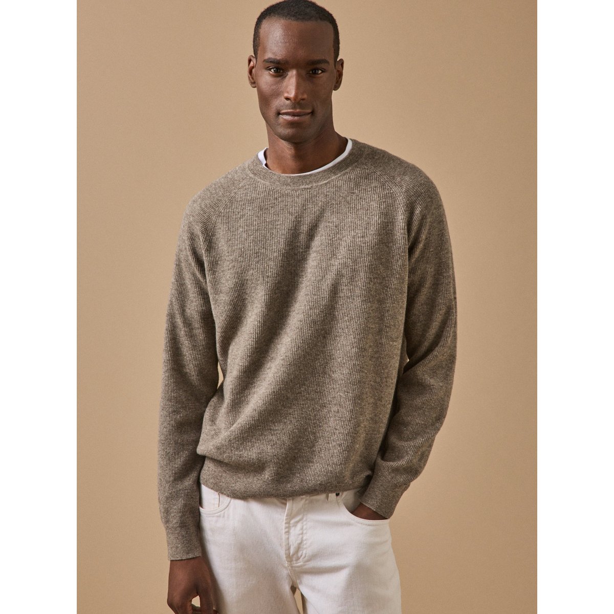 Pull fin chaud grege chine, CYRILLUS