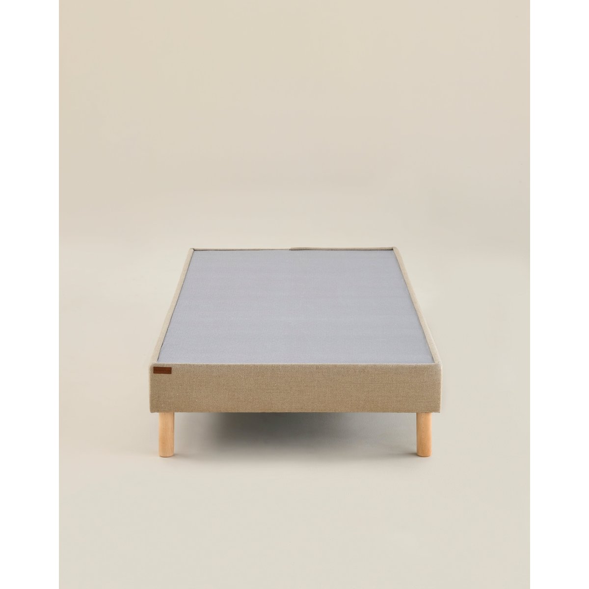 L'Indispensable - Sommier tapissier 14cm lin naturel, BONNUIT