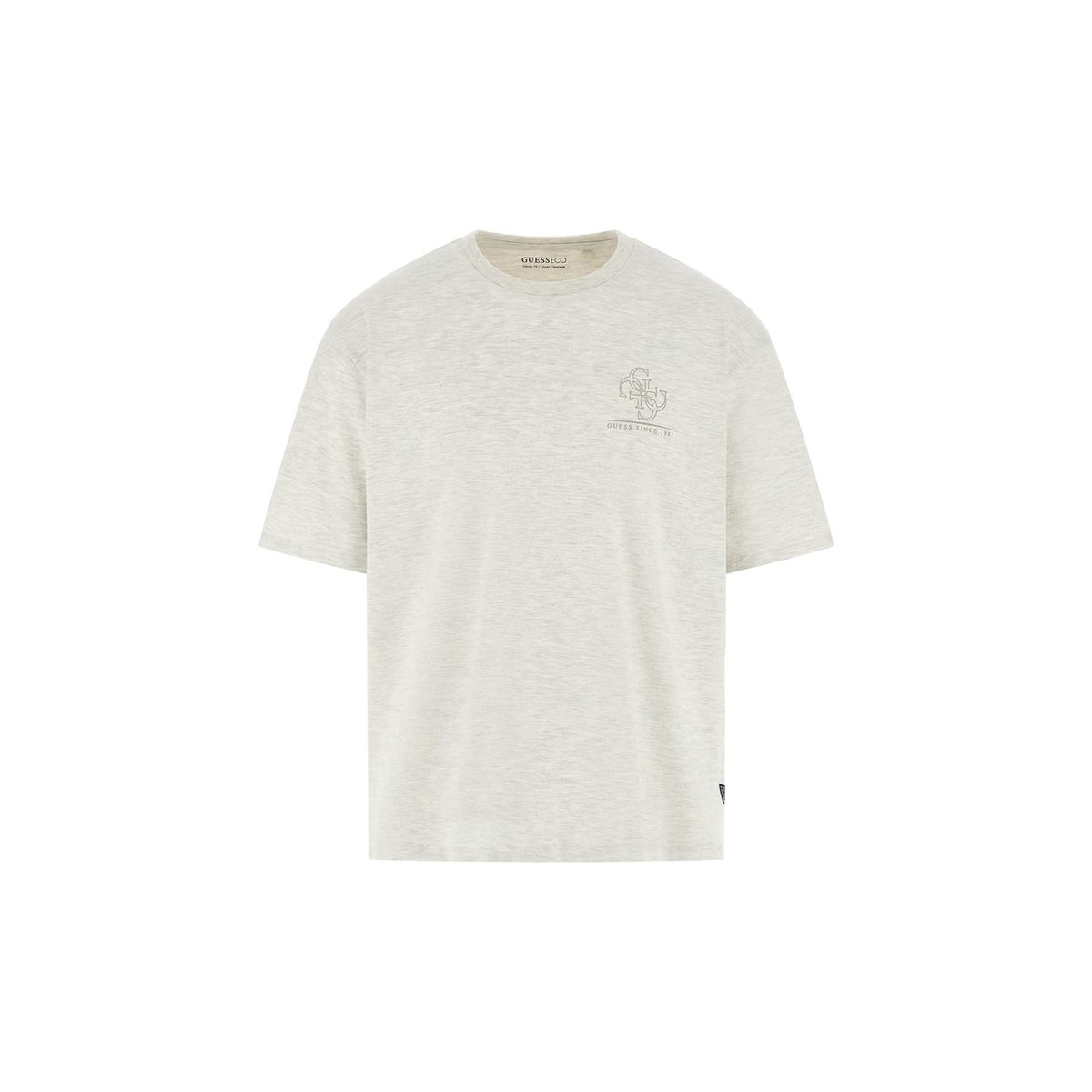 T-Shirt Logo 4G crème, GUESS