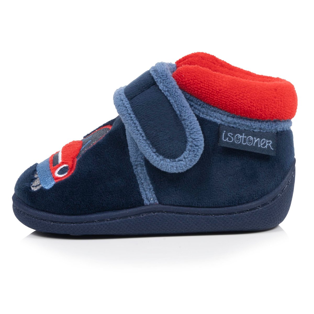 Chaussons Bottillons bleu, ISOTONER