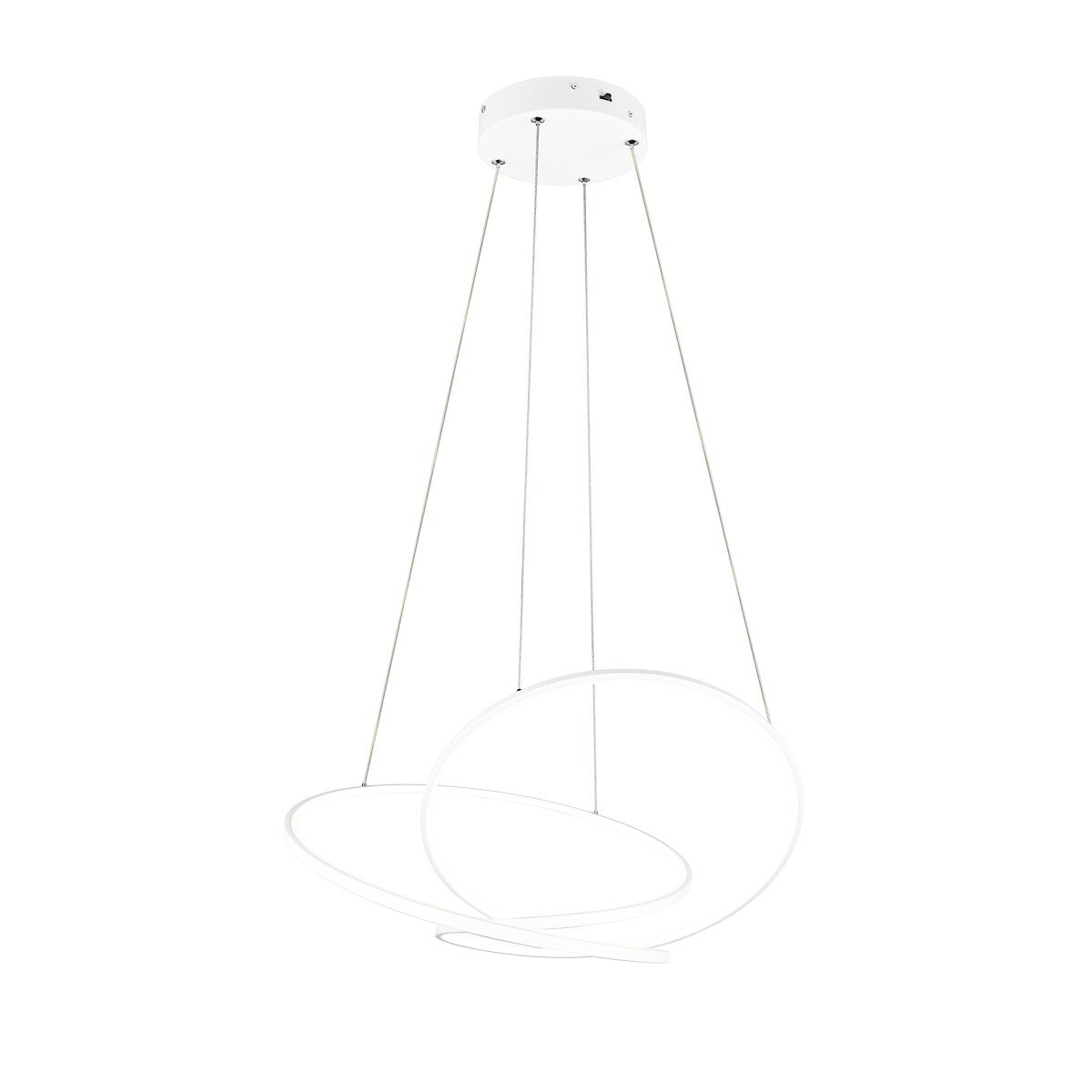 Suspensão Darvin, da Trio Lighting branco, TRIO LIGHTING