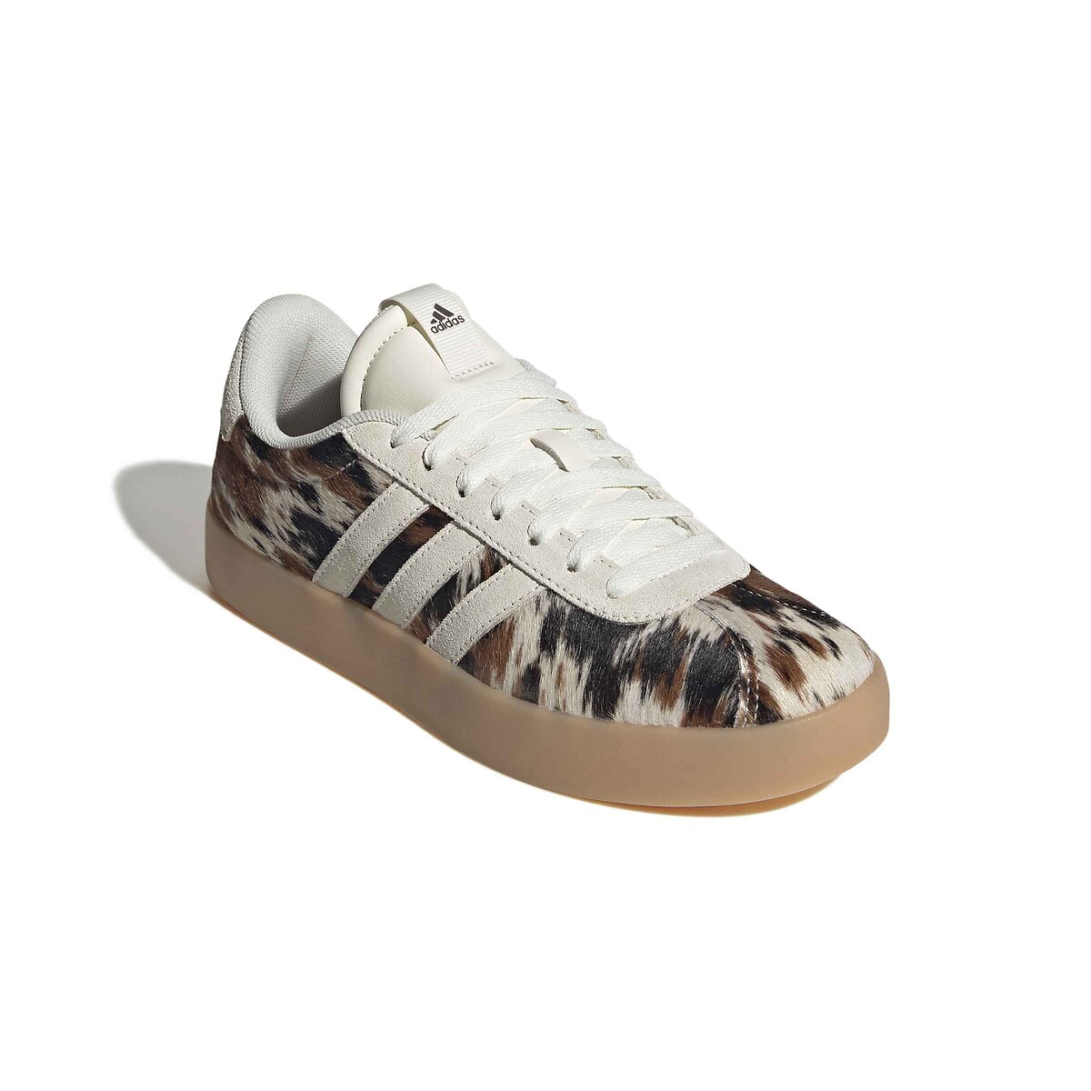 Baskets VL COURT 3.0 ecru animalier, ADIDAS SPORTSWEAR