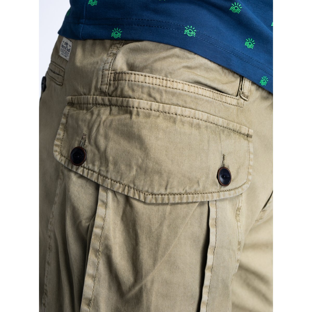 Short cargo siren marron light tan, PETROL INDUSTRIES