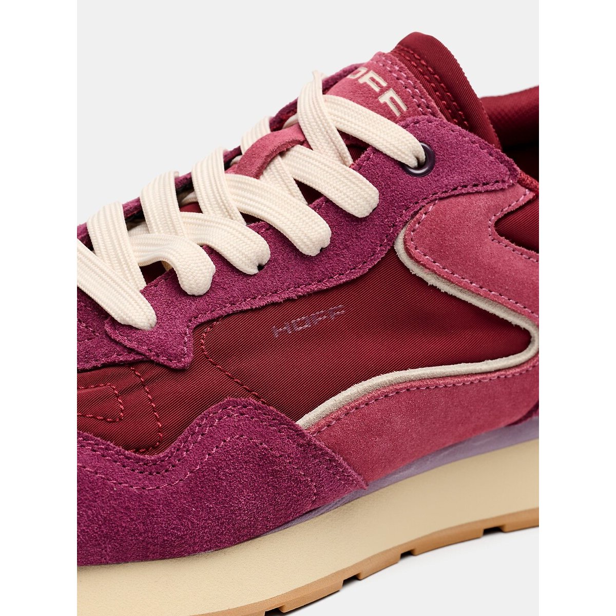 Zapatillas de material mixto CITY CHERRY rosa oscuro , HOFF
