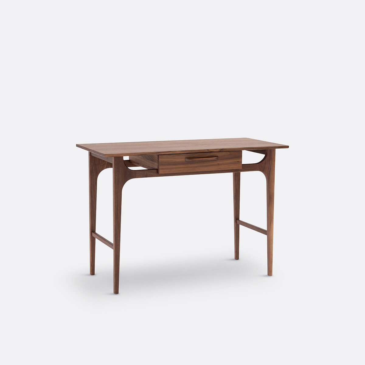 Bureau vintage 1 tiroir, Larsen noyer, LA REDOUTE INTERIEURS
