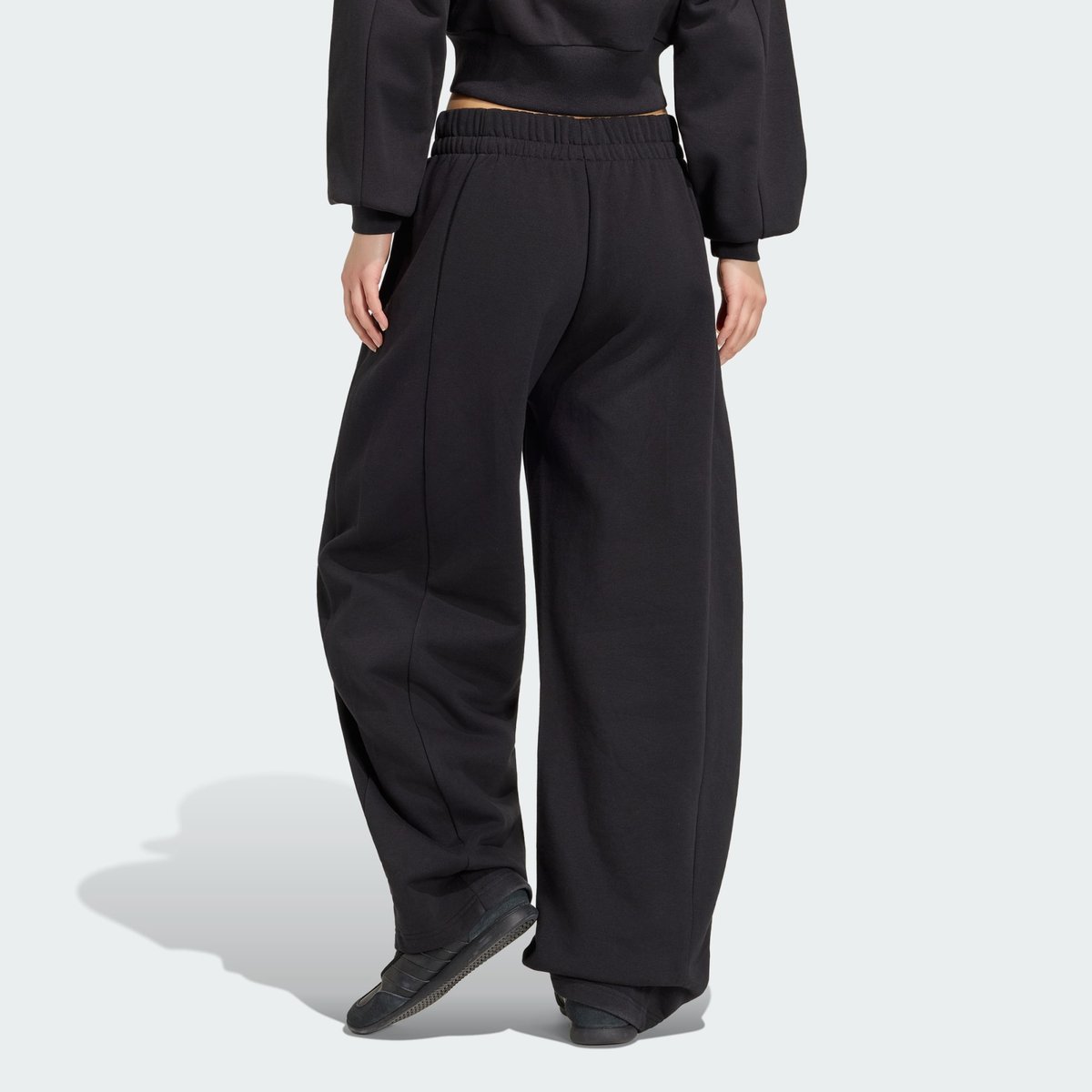 Pantalon Barrel Molleton Contemporary Essentials Pantalon Barrel Molleton Contemporary Essentials black, ADIDAS SPORTSWEAR