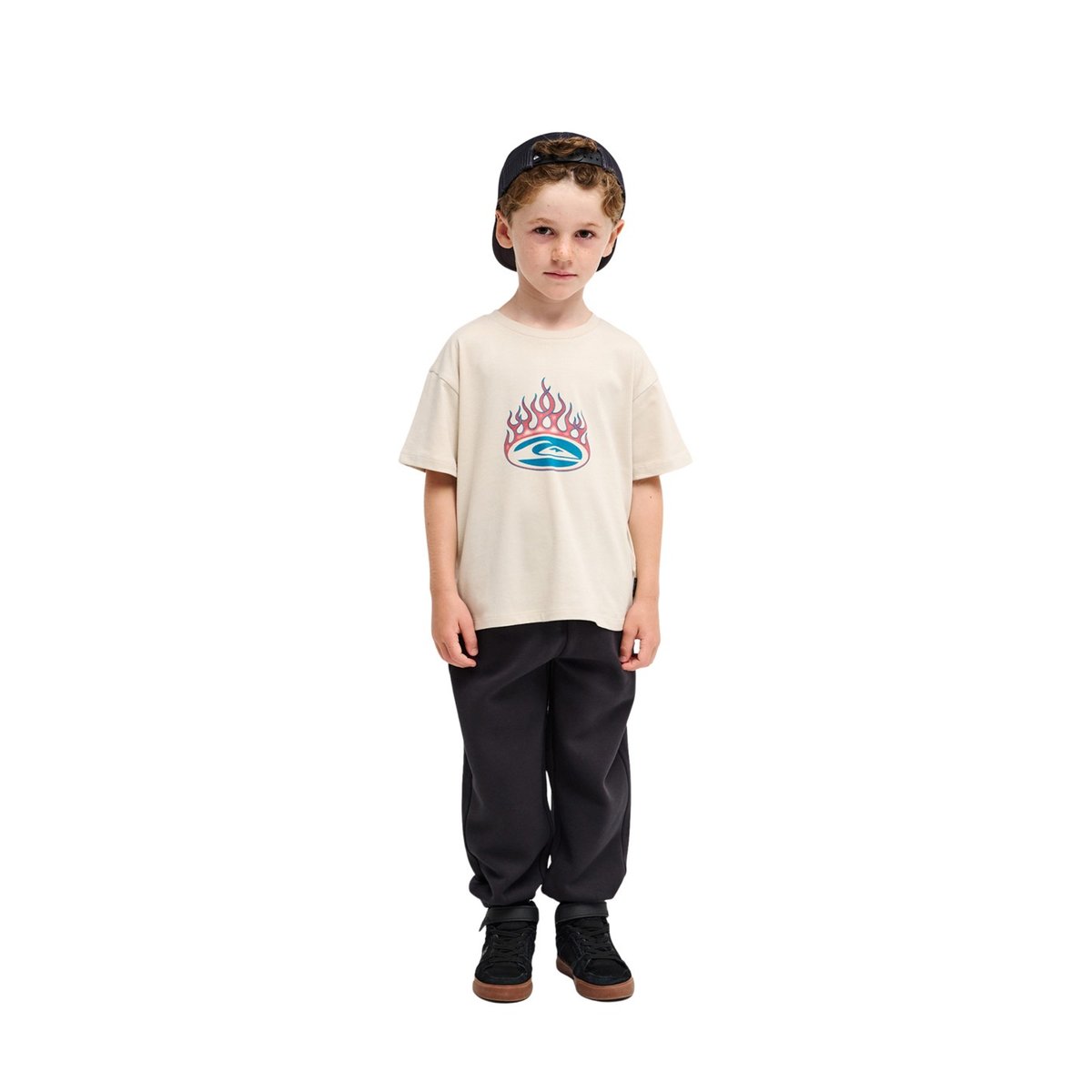 Pantalon de jogging GRIP noir tarmac, QUIKSILVER