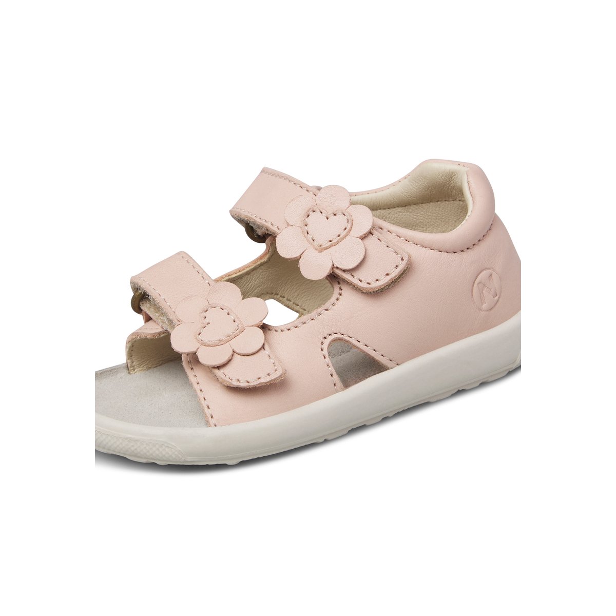Sandales en cuir AUGUST 3 rose poudré-, NATURINO