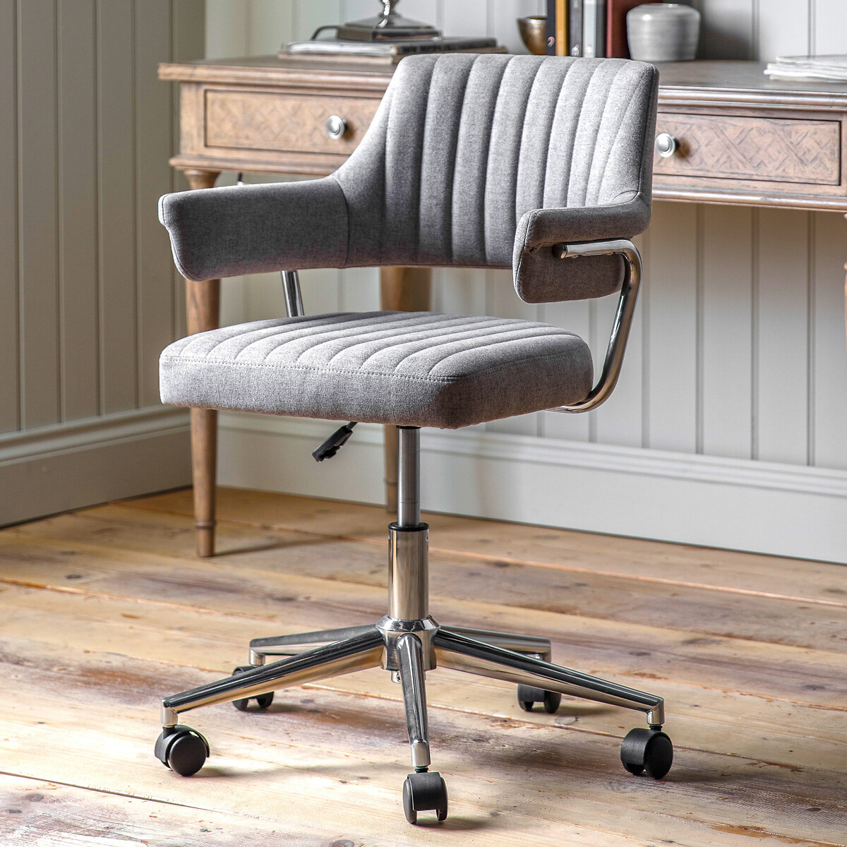 Ratlam Upholstered Office Chair grey, ÉDITÉ