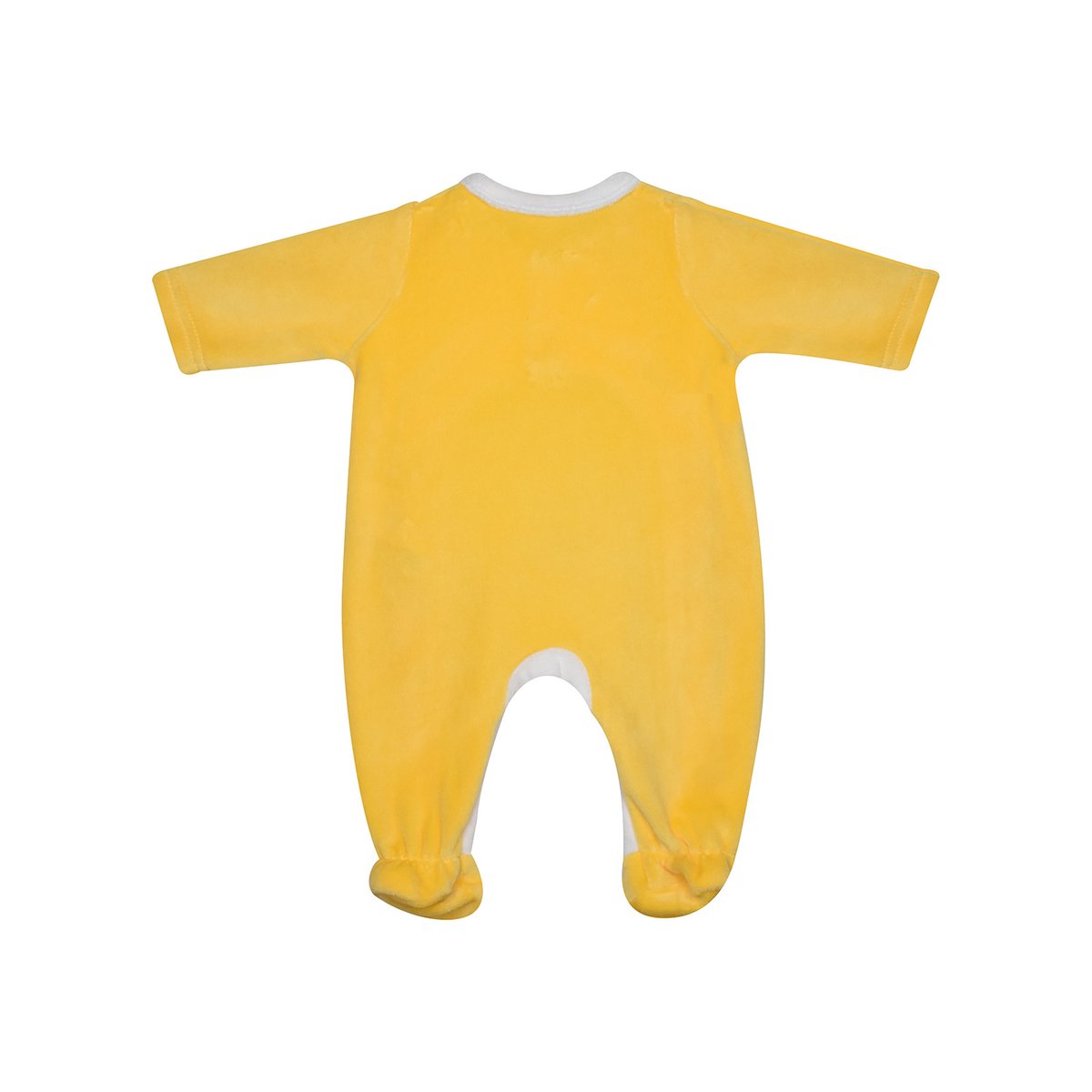 Set naissance gabor maille ouverture devant naissance jaune, SUCRE D'ORGE