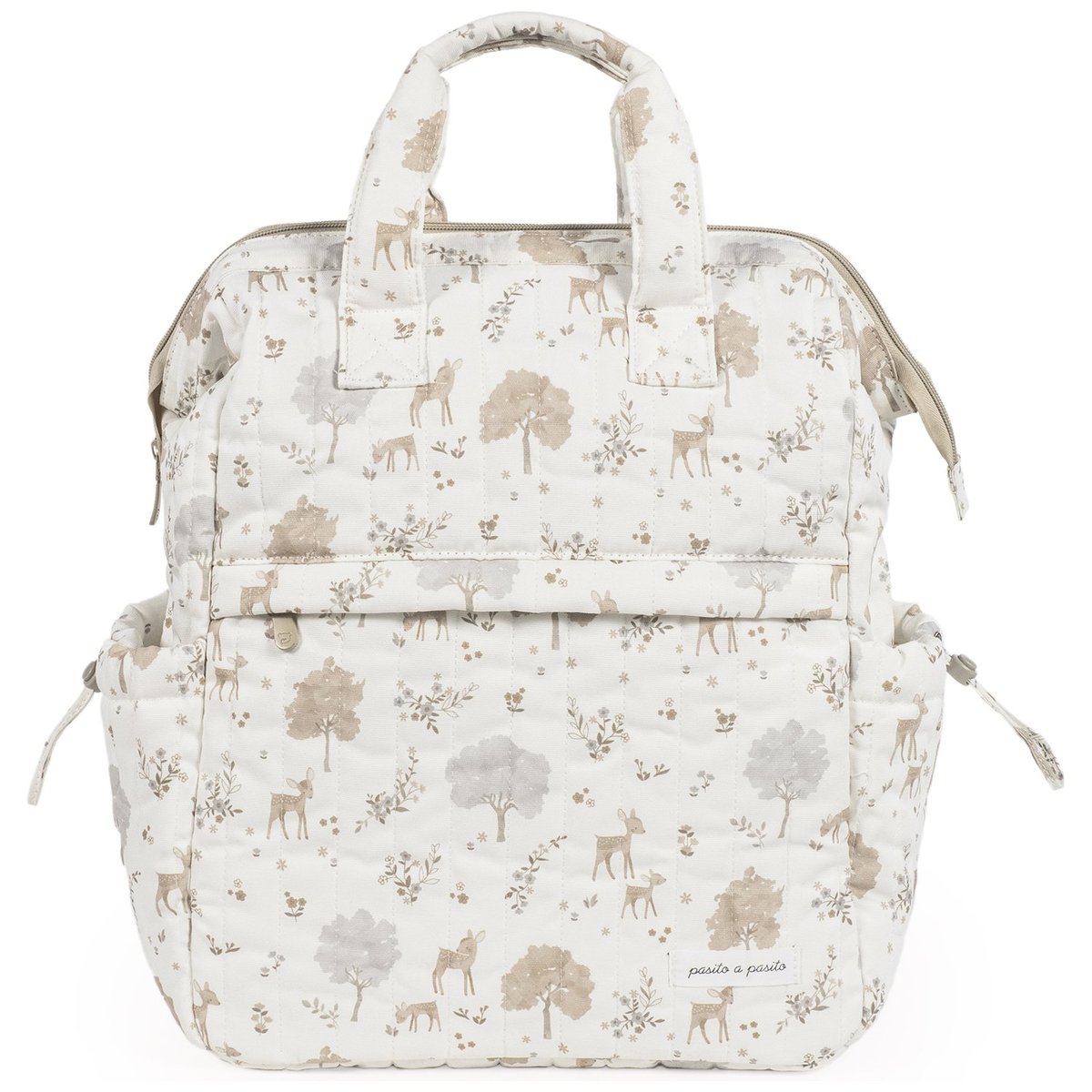 Sac à dos beige, PASITO A PASITO