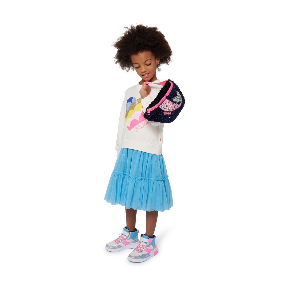 Robe bi-matière fantaisie rice, BILLIEBLUSH