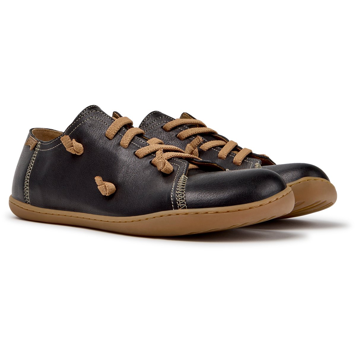 Baskets G3D Peu Cami Twins Smooth Leather noir 004, CAMPER