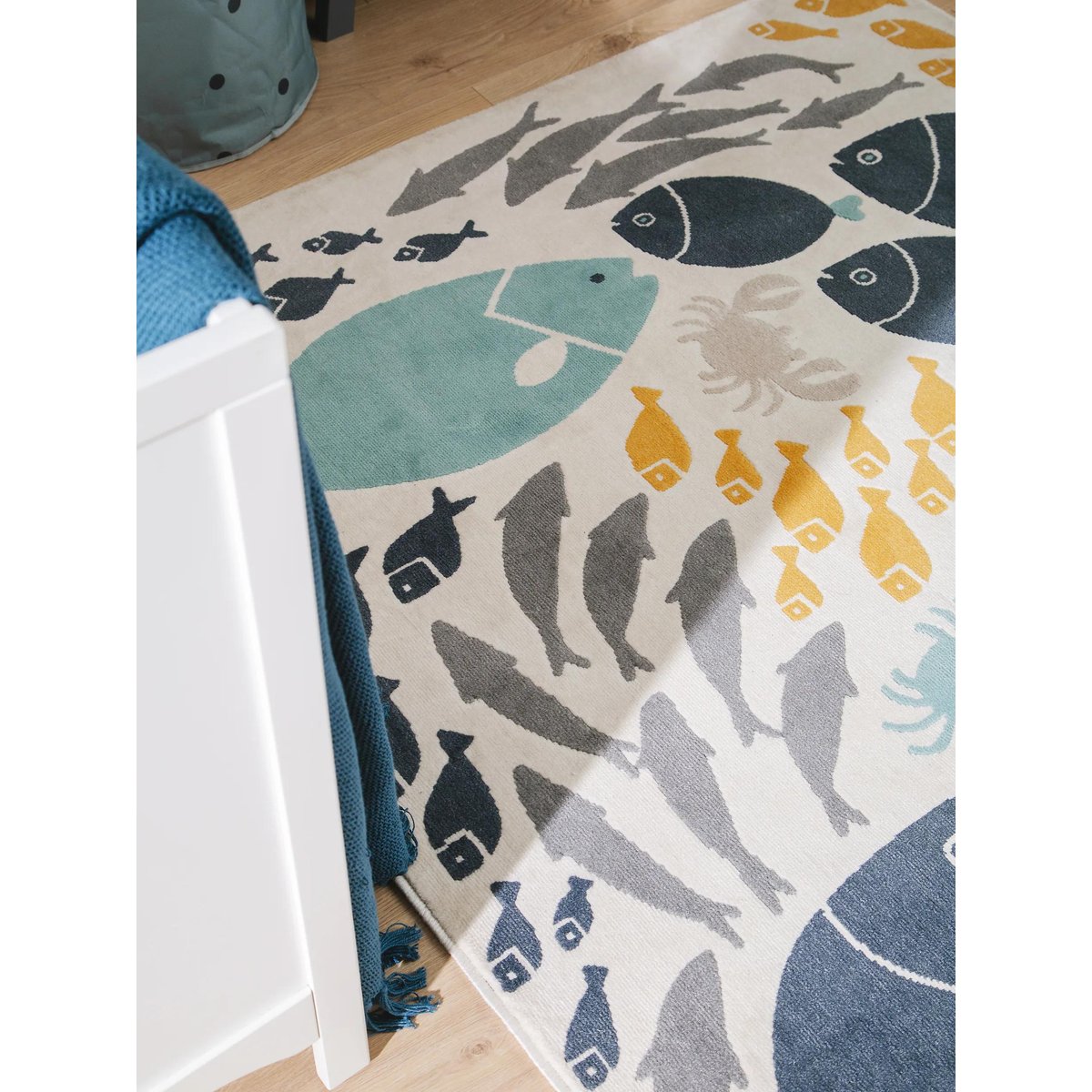 Tapis enfant FABIUS multicouleur, BENUTA 