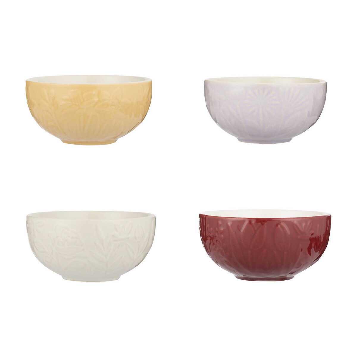 Set of 4 In The Meadow Mini Prep Bowls multi-coloured, MASON CASH