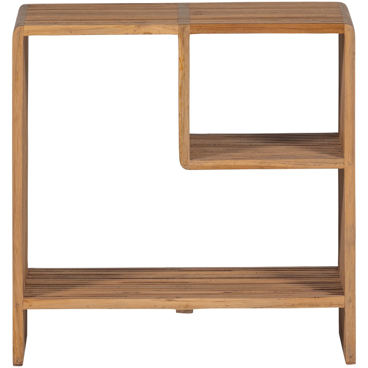 Table d'appoint en teck recyclé JASMIJN naturel, WOOOD