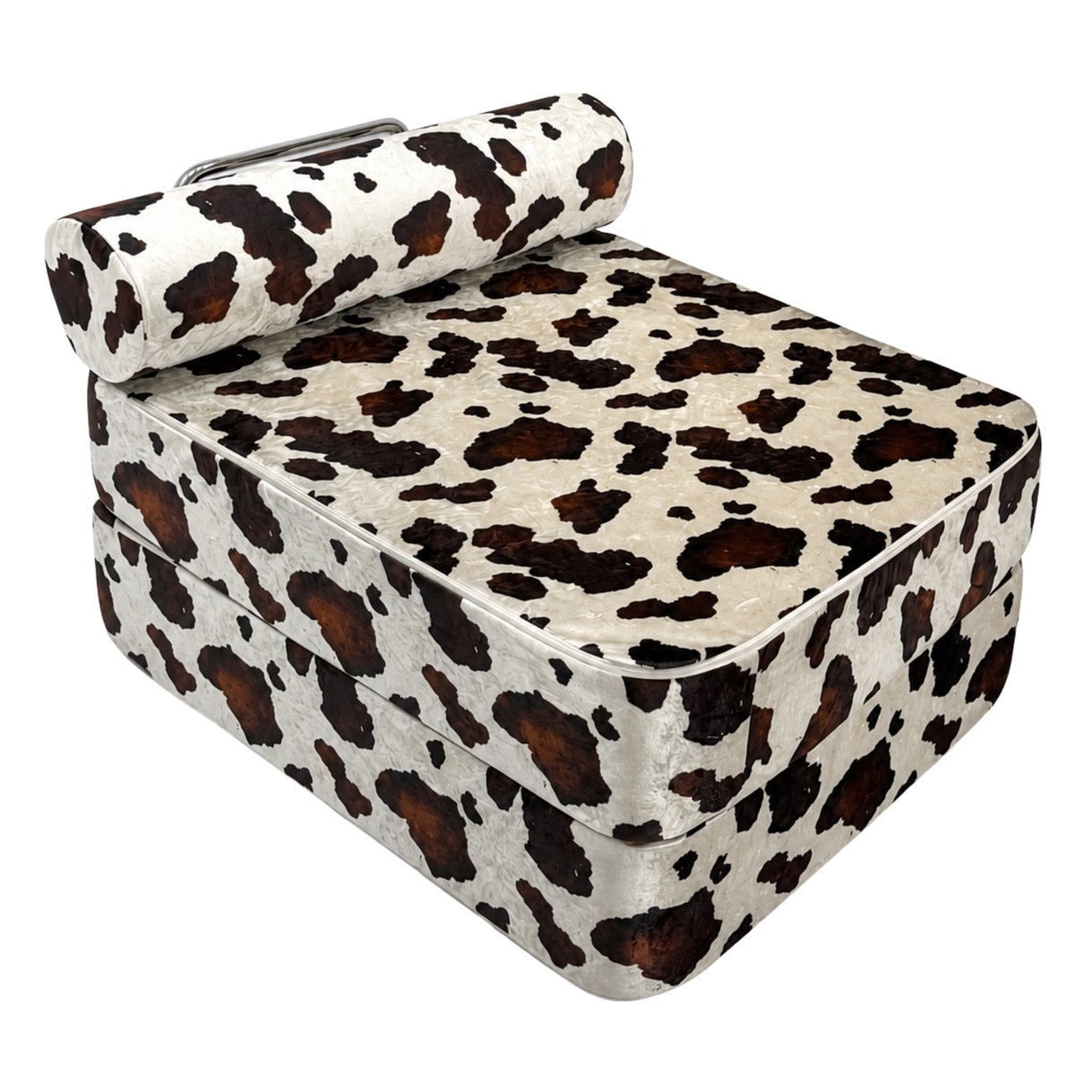 Fauteuil tissu imprimé Vache Marron & Crème SURB imprimé vache marron et crème, MEOW BABY