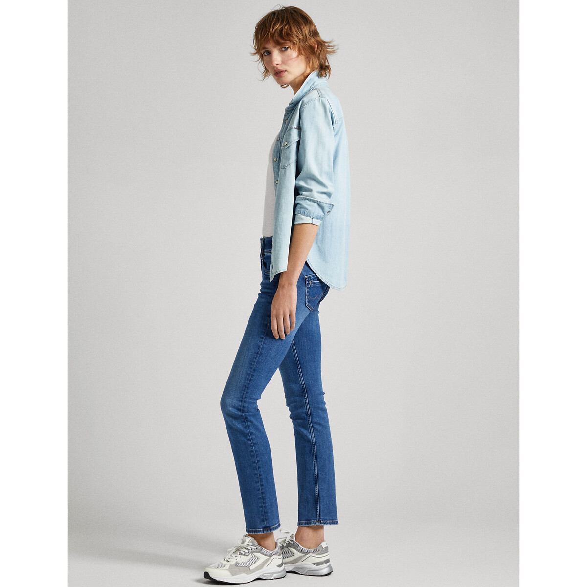 Slim Fit Jeans in Low Rise 90034955, PEPE JEANS