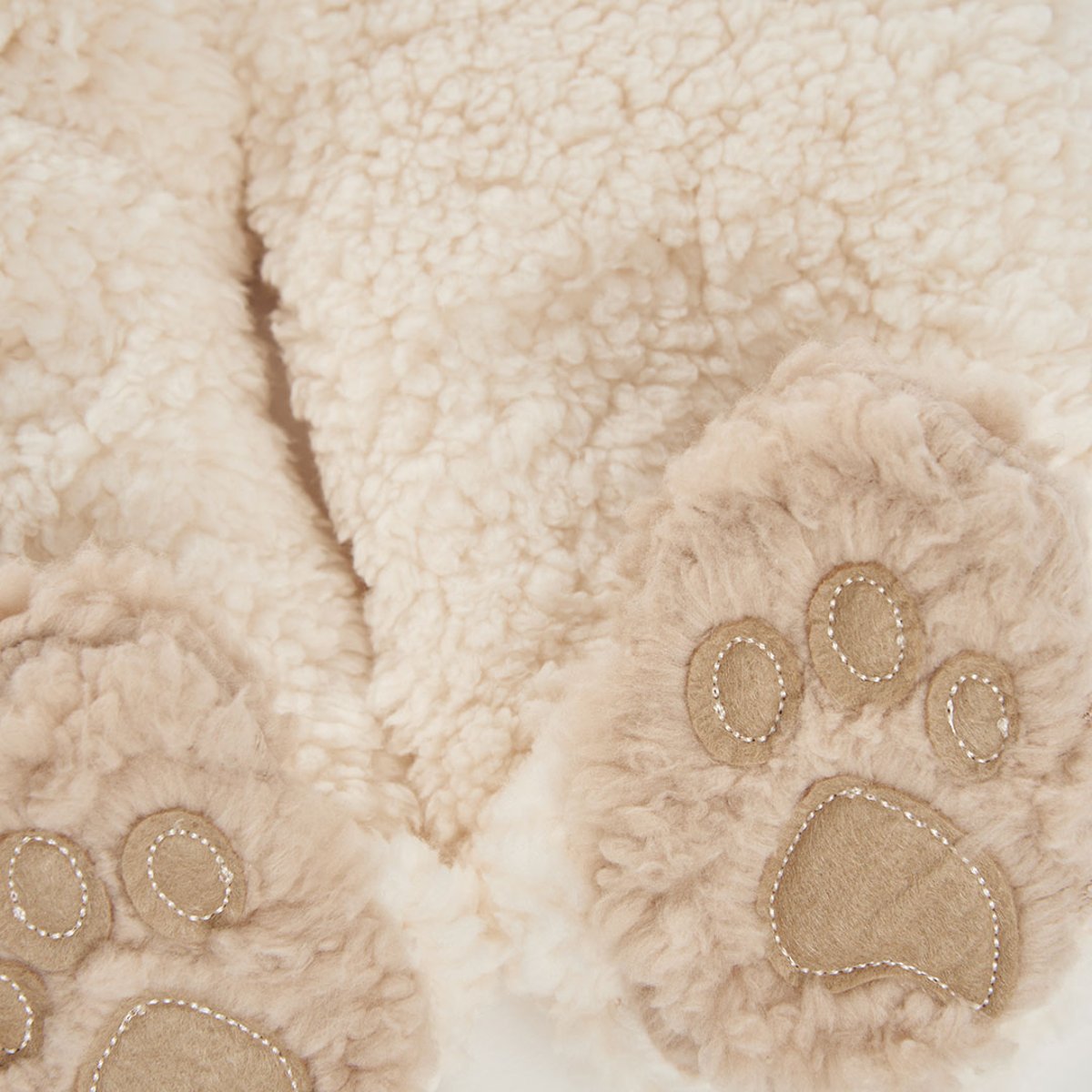 Barboteuse bébé écrue avec motif moutons blanc, BOBOLI