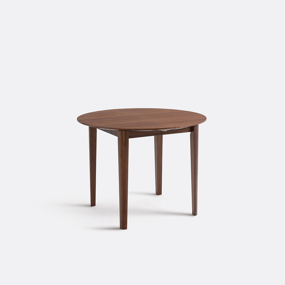Table à manger, extensible, en plaqué noyer, 4 à 8 couverts, TIOGA coloris noyer, LA REDOUTE INTERIEURS