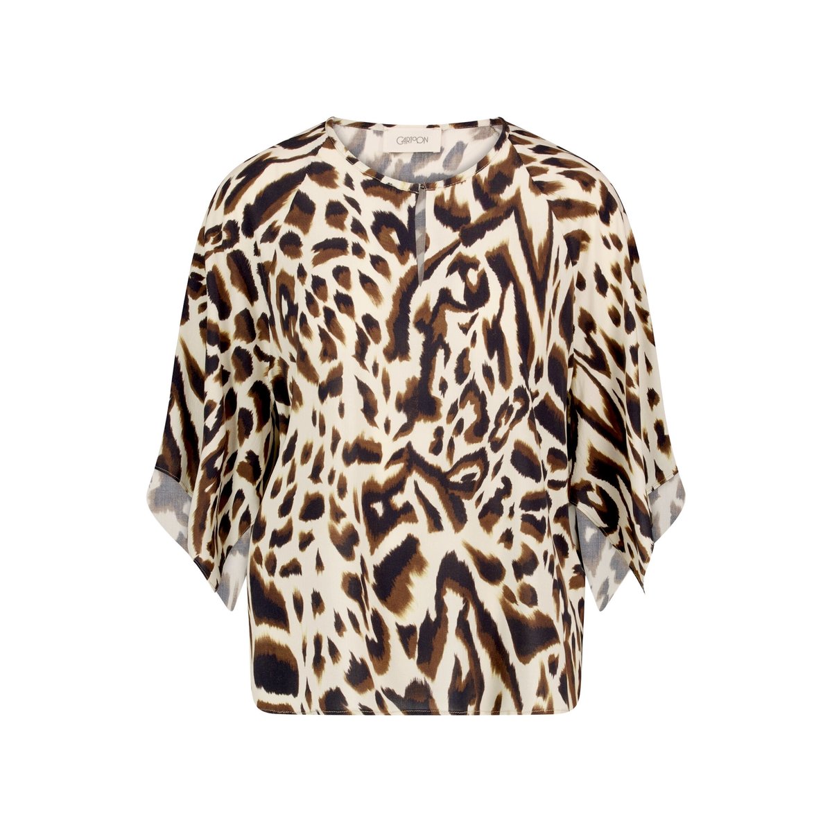 Blouse casual à motifs nature/khaki, CARTOON