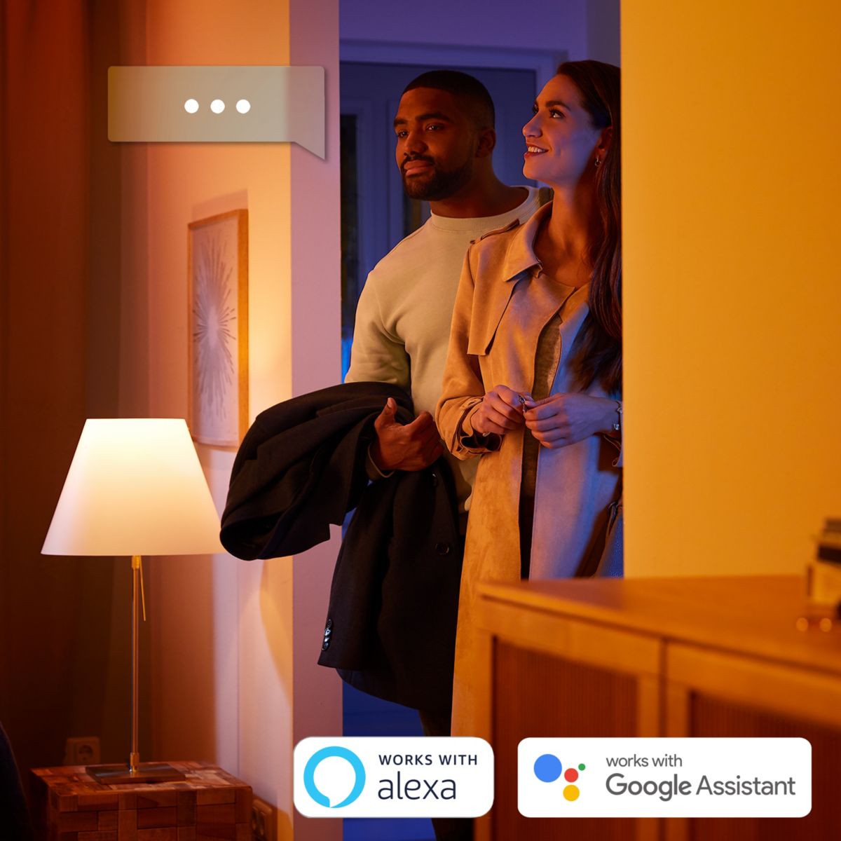 Lampe connectée Iris blanc White&Color Ambiance couleur unique, PHILIPS HUE