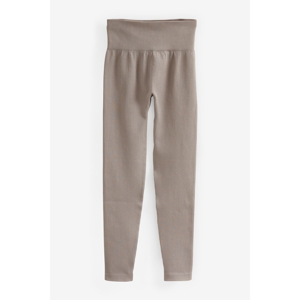 Legging taille haute côtelé couleur unie naturel, NEXT